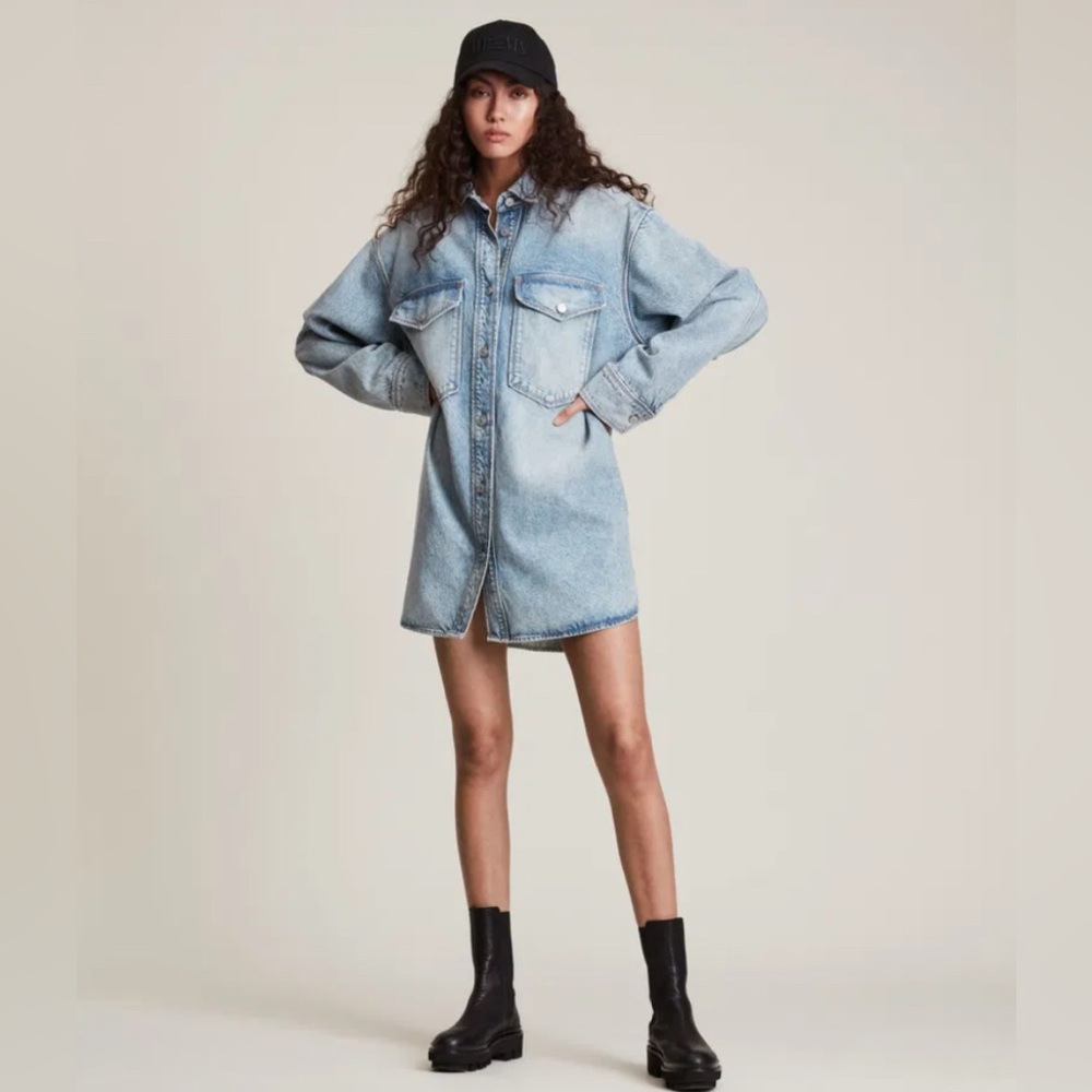 Allsaints Lily Shacket Dress